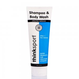 Doğal Yetişkin Saç ve Vücut Şampuanı, Klor Çözücü (237 ml), Thinksport